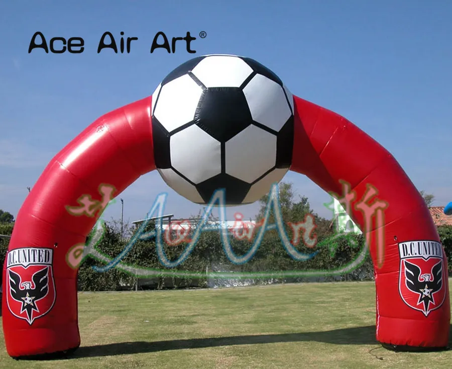 New Designed Inflatable Racing Gate,Inflatable Start/Finish Line,High Quality Arch Entrance with Football for US Soccer Race
New Designed Inflatable Racing Gate,Inflatable Start/Finish Line,High Quality Arch Entrance with Football for US Soccer Race
