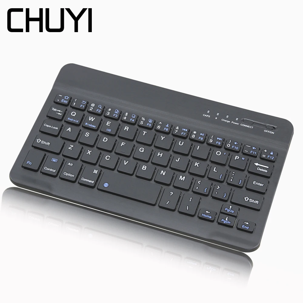 CHYI Ultra Slim Wireless Bluetooth Keyboard For IPad Multimedia Mini Keyboard For IOS Android Tablet Smartphone PC
CHYI Ultra Slim Wireless Bluetooth Keyboard For IPad Multimedia Mini Keyboard For IOS Android Tablet Smartphone PC