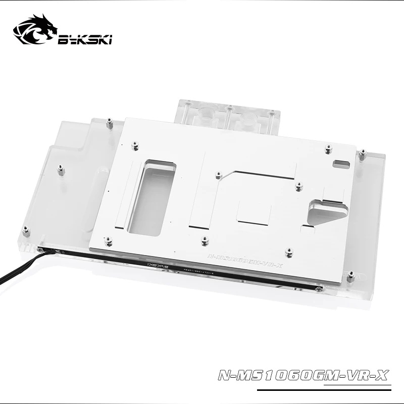 Bykski N-MS1060GM-VR-X, Full Cover Graphics Card WaterCooling Block RGB/RBW for MSI GTX1060 Gaming VR X 6G
Bykski N-MS1060GM-VR-X, Full Cover Graphics Card WaterCooling Block RGB/RBW for MSI GTX1060 Gaming VR X 6G