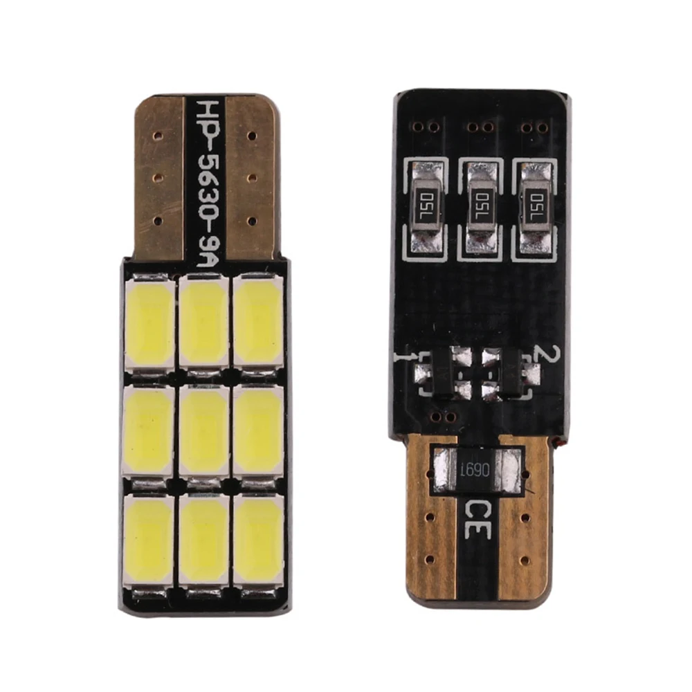 YSY T10 168 194 W5W светодиодный лампы Canbus автомобильная лампа без ошибок 5630 9SMD