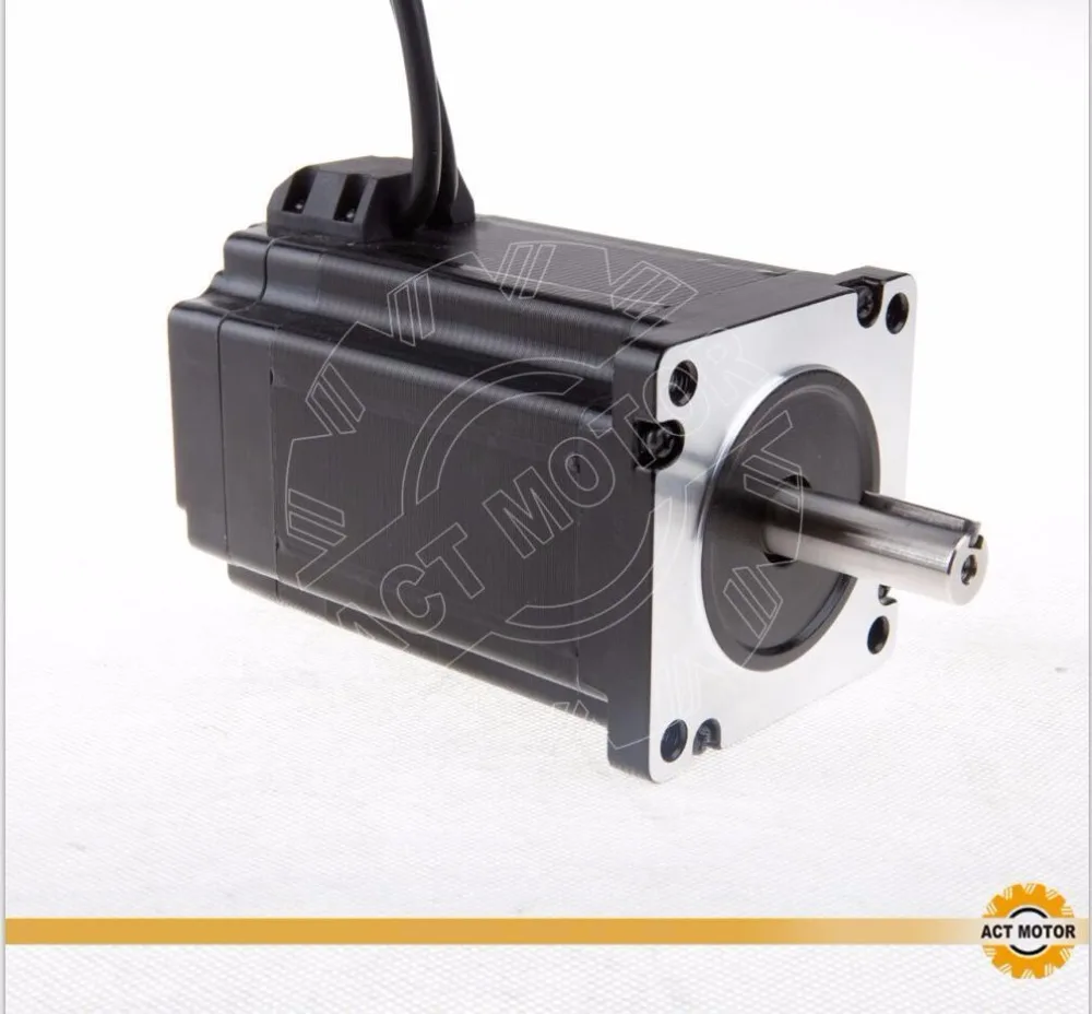 ACT Motor nema 34 Closed-Loop NEMA34 motors 1065oz 7.5N.M 1.8 Step Angle 6.0A 121mm 34SSM9460-EC1000
ACT Motor nema 34 Closed-Loop NEMA34 motors 1065oz 7.5N.M 1.8 Step Angle 6.0A 121mm 34SSM9460-EC1000