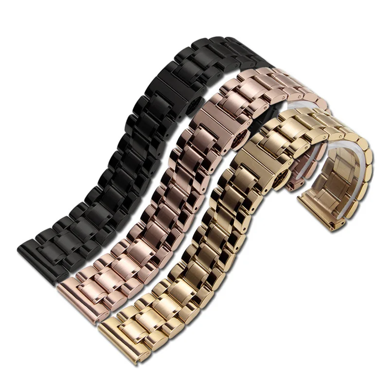 14/16/17/18/19/20/21/22/23/24mm Universal Watch Band Strap Stainless Steel Watchband Bracelet LL@17
14/16/17/18/19/20/21/22/23/24mm Universal Watch Band Strap Stainless Steel Watchband Bracelet LL@17