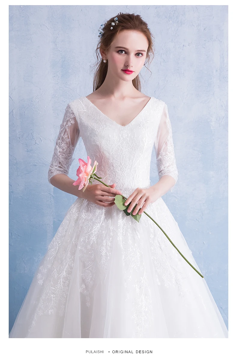 modabelle V-neck Wedding Dress 2019 Vestido De Novia Playa Half Sleeve Tulle Wedding Dress Lace Vestido Casamento
modabelle V-neck Wedding Dress 2019 Vestido De Novia Playa Half Sleeve Tulle Wedding Dress Lace Vestido Casamento