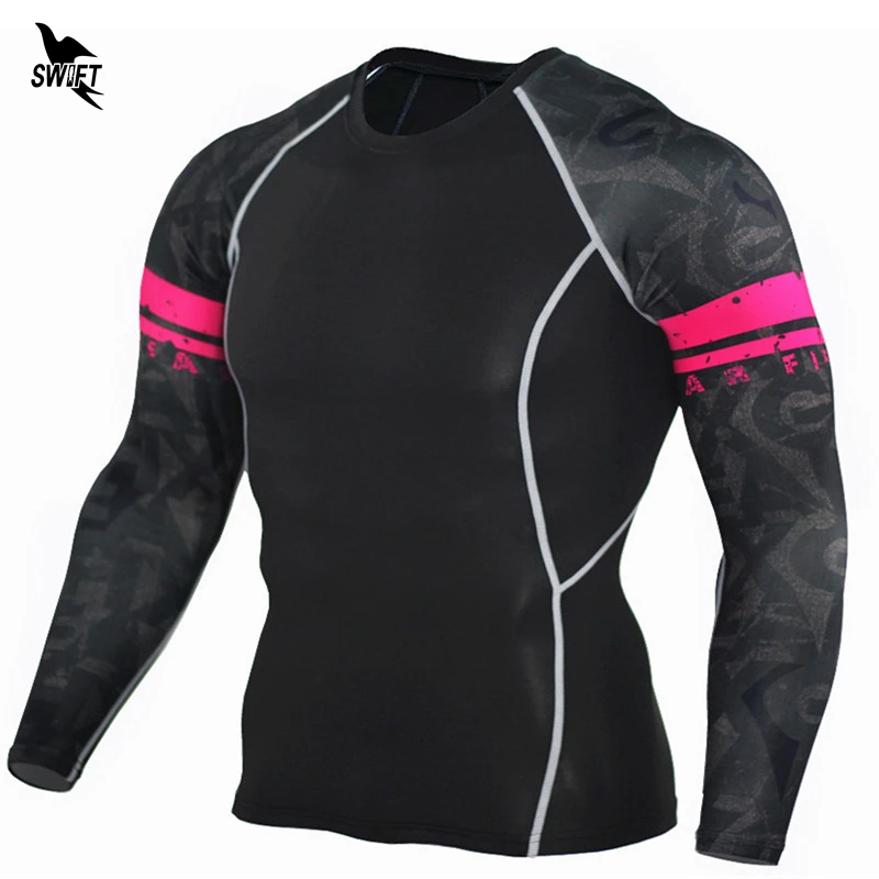 Mens Training T-shirts Gym Crossfit MMA Boxing Bodybuilding Weightlifting Yoga Clothes Tights Compression Shirt Men Fitness Tops
Mens Training T-shirts Gym Crossfit MMA Boxing Bodybuilding Weightlifting Yoga Clothes Tights Compression Shirt Men Fitness Tops