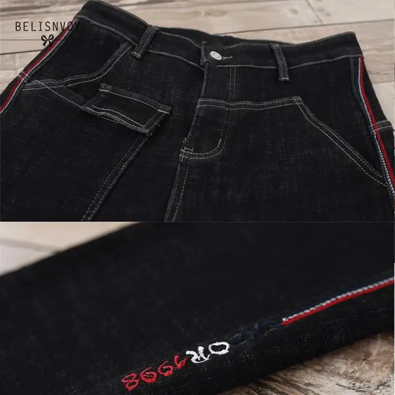 2019 Fashion Spring Boyfriend Jeans For Women Vintage High Waist Washed Button Black Denim Long Harem Jeans Plus Size 3xl
2019 Fashion Spring Boyfriend Jeans For Women Vintage High Waist Washed Button Black Denim Long Harem Jeans Plus Size 3xl