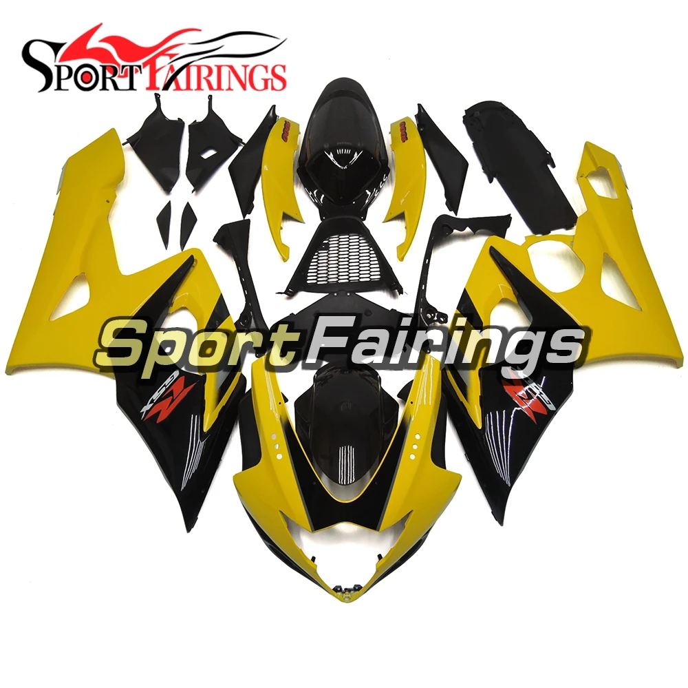 Комплекты обтекателей для Suzuki GSXR1000 GSX-R1000 K5 05 06 2005 2006 ABS Обтекатели для мотоцикла желтого и черного цвета
Комплекты обтекателей для Suzuki GSXR1000 GSX-R1000 K5 05 06 2005 2006 ABS Обтекатели для мотоцикла желтого и черного цвета