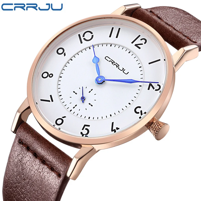CRRJU Watches Luxury Brand Men Ultra Thin Leather Watches Clock Male Quartz Sport Watch Men Waterproof Casual Wristwatch relogio
CRRJU Watches Luxury Brand Men Ultra Thin Leather Watches Clock Male Quartz Sport Watch Men Waterproof Casual Wristwatch relogio