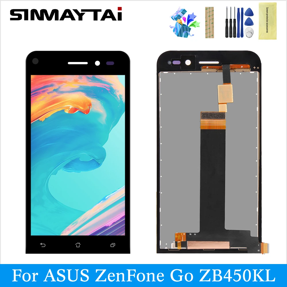 ZB450KL LCD For Asus Zenfone Go ZB450KL X009D X009DB Display Matrix Touch Screen Digitizer Assembly Replacement LCD NO frame
ZB450KL LCD For Asus Zenfone Go ZB450KL X009D X009DB Display Matrix Touch Screen Digitizer Assembly Replacement LCD NO frame