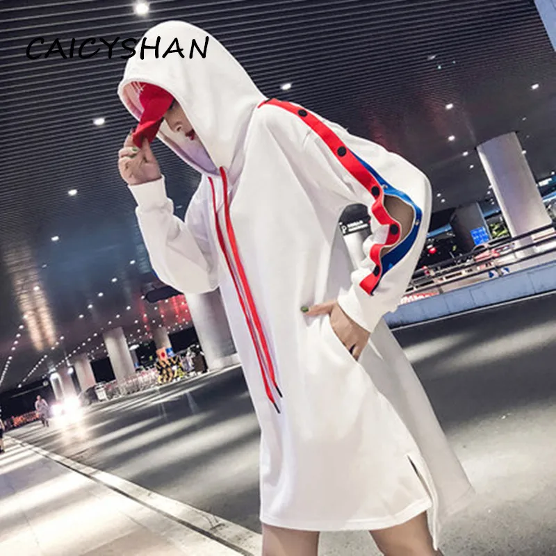 New Spring Autumn Women Hoodies Plus Size Casual Loose Contrast Color Long Sleeve Hooded Sweatshirts Dress For Females Hoodies
New Spring Autumn Women Hoodies Plus Size Casual Loose Contrast Color Long Sleeve Hooded Sweatshirts Dress For Females Hoodies
