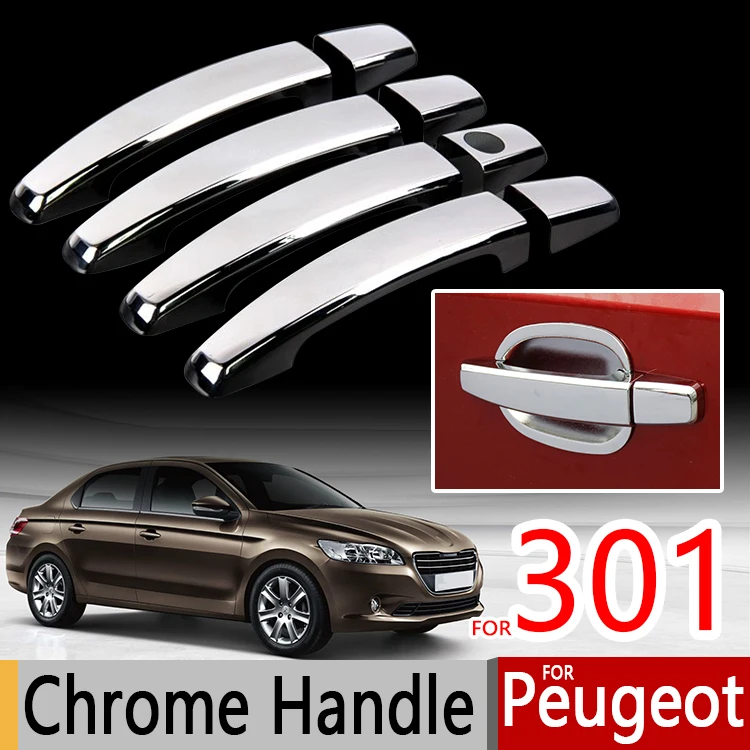For Peugeot 301 Chrome Handle Covers Trim Set of 4Pcs 2012-2017 High Quality Accessories Stickers Car Styling 2014 2015 2016
For Peugeot 301 Chrome Handle Covers Trim Set of 4Pcs 2012-2017 High Quality Accessories Stickers Car Styling 2014 2015 2016