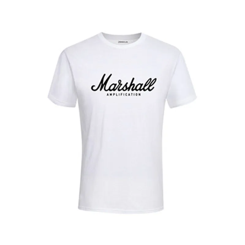 Marshall Мужская футболка с короткими рукавами 2019 Новая модная повседневная одежда