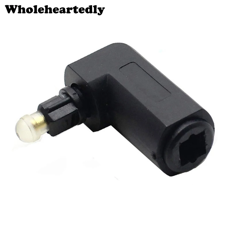 2 pcs/lot 90 Degree M/F Digital Optical Audio Cable Adapter Male to Female Right Angle 360 Rotates for Toslink Optical Cable TV
2 pcs/lot 90 Degree M/F Digital Optical Audio Cable Adapter Male to Female Right Angle 360 Rotates for Toslink Optical Cable TV