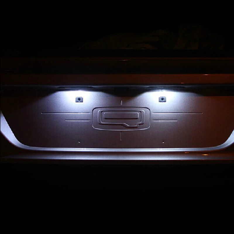 Для Porsche Carrera GT Cayenne (955) Cayman (987) Panamera SCOE 2 x Canbus 3SMD 5050 Светодиодная Лицензионная лампа