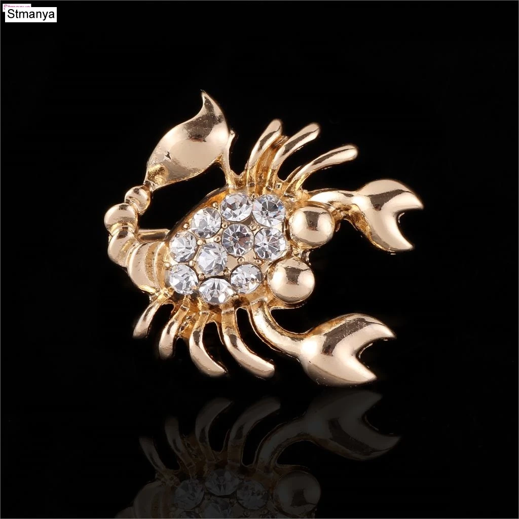 Personality scorpion brooch Korean version of the high-end suits men's brooches children corsage H1115
Personality scorpion brooch Korean version of the high-end suits men's brooches children corsage H1115