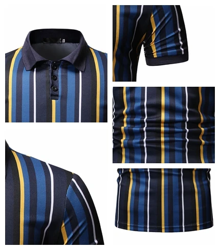 New Fashion Polo Shirt Summer Business Casual Top Classic Contrasting Color Printed Polo Shirt
New Fashion Polo Shirt Summer Business Casual Top Classic Contrasting Color Printed Polo Shirt