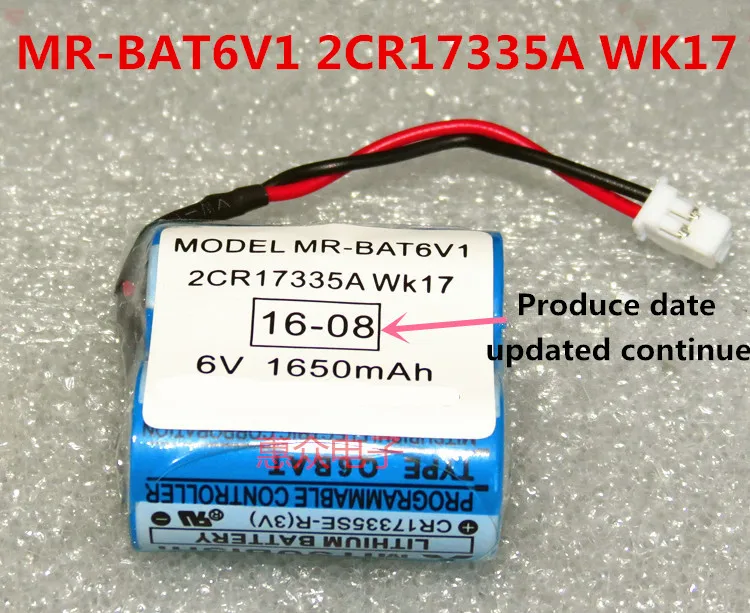 10 упаковок оригинальные новые фонарики 2CR17335A WK17 6V с разъемами бесплатная