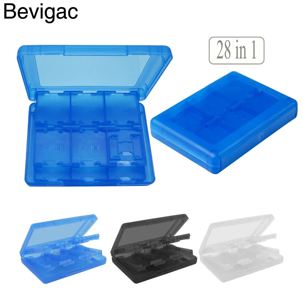 Коробка Bevigac для хранения карт памяти SD видеоигр чехол с держателем Nintendo NDS NDSi LL 2DS