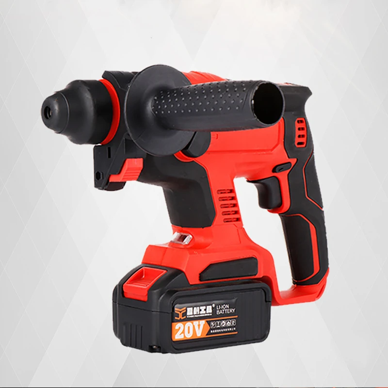 Rotary Hammer Drill Industrial grade multi-function impact drill electric pick electric tool rechargeable 20V Brushless lithium
Rotary Hammer Drill Industrial grade multi-function impact drill electric pick electric tool rechargeable 20V Brushless lithium