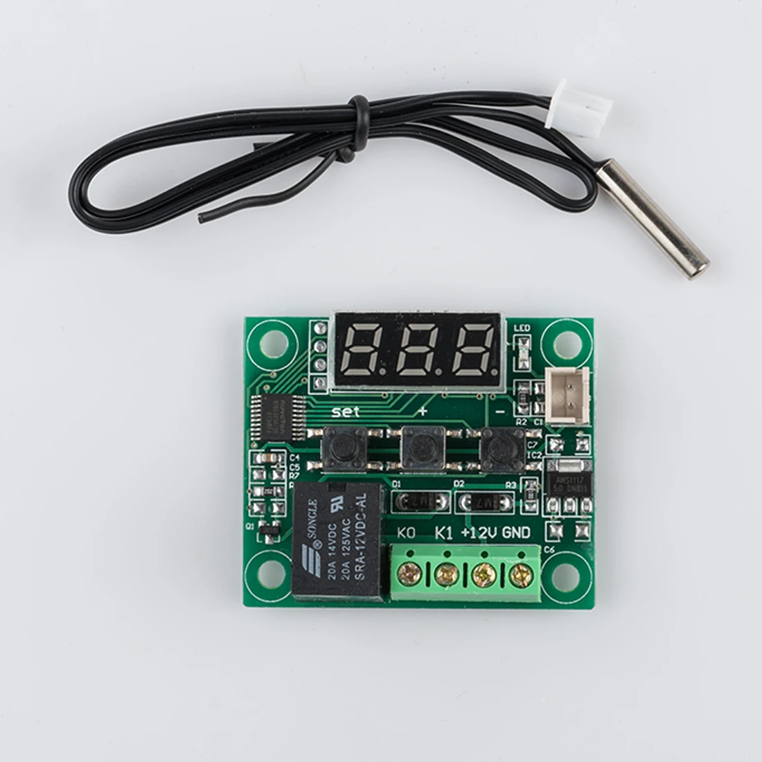 Digital display thermostat 0.28 inch Temperature Controller Regulator Thermoregulator Incubator Sensor Meter -50-110C DC 12V/24V
Digital display thermostat 0.28 inch Temperature Controller Regulator Thermoregulator Incubator Sensor Meter -50-110C DC 12V/24V