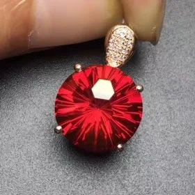 Коллекция ювелирных украшений Настоящее 18K розовое золото 100% натуральный