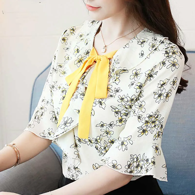 Korean fashion clothing 2019 ladies tops white shirt chiffon blouse off shoulder top bow Short Floral Butterfly Sleeve
Korean fashion clothing 2019 ladies tops white shirt chiffon blouse off shoulder top bow Short Floral Butterfly Sleeve