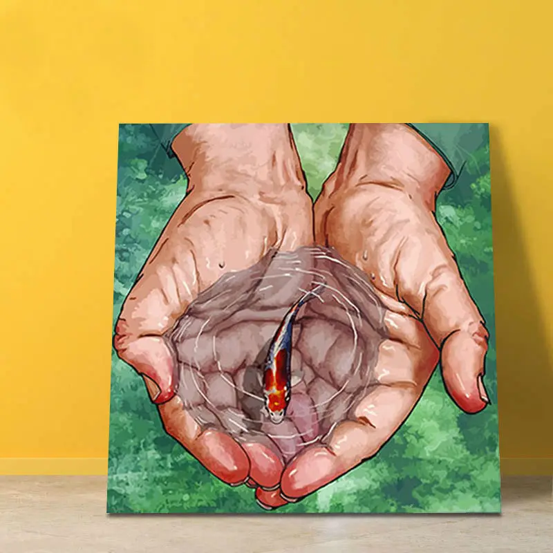DIY oil painting Cartoon pictures digital paint by numbers drawing practice for kids modular painting with canvas
DIY oil painting Cartoon pictures digital paint by numbers drawing practice for kids modular painting with canvas