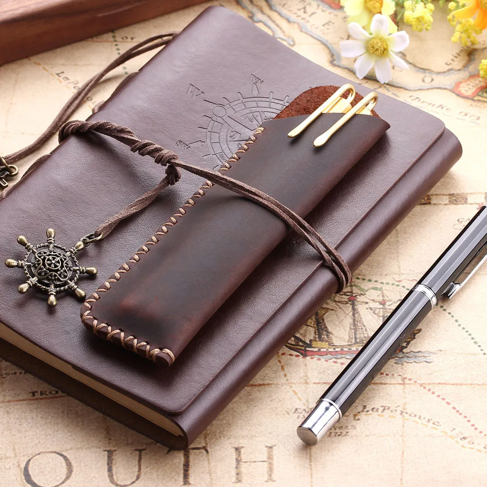 Genuine leather Pen Pouch Holder Double Pencil Bag Pen Case Sleeve For Fountain/Ballpoint Pen, Travel Diary Pen Cover
Genuine leather Pen Pouch Holder Double Pencil Bag Pen Case Sleeve For Fountain/Ballpoint Pen, Travel Diary Pen Cover