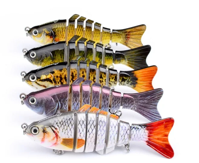 10 cm 15 g Multi sections fake Minor for lure fishing vivid little fish stable and slow sinking in water a dozen 12 pcs
10 cm 15 g Multi sections fake Minor for lure fishing vivid little fish stable and slow sinking in water a dozen 12 pcs