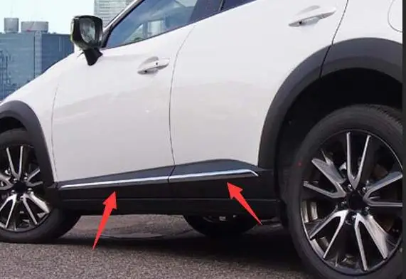 Chrome Molding Door Body Strips For Mazda CX-3 2017 2018 Accessories Trim Covers Car styling
Chrome Molding Door Body Strips For Mazda CX-3 2017 2018 Accessories Trim Covers Car styling