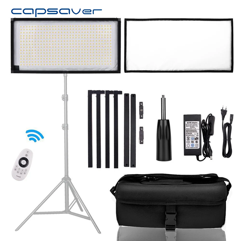 Capsaver FL-3060A светодиодная подсветка для видеосъемки Гибкая подсветка для фотосъемки ing 3200K-5500K CRI90 двухцветная СВЕТОДИОДНАЯ панель с дистанцио...
Capsaver FL-3060A светодиодная подсветка для видеосъемки Гибкая подсветка для фотосъемки ing 3200K-5500K CRI90 двухцветная СВЕТОДИОДНАЯ панель с дистанцио...