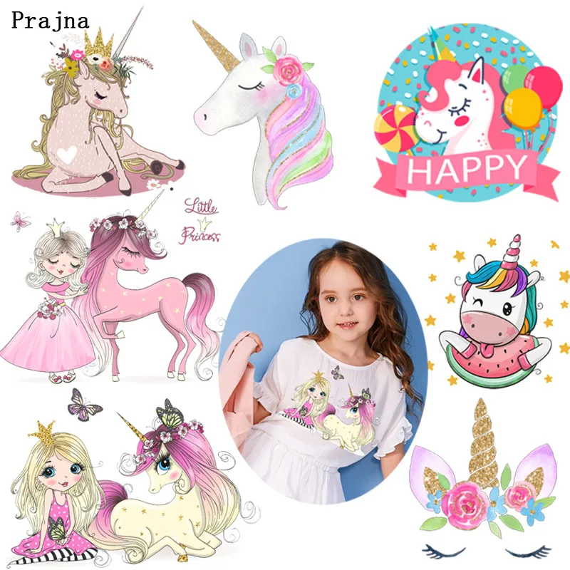 Prajna Princess and Unicorn Thermal Transfer Printing Pink Dress Girl Beauty Unicorns Iron-on Heat Transfer for Clothing Kids H
Prajna Princess and Unicorn Thermal Transfer Printing Pink Dress Girl Beauty Unicorns Iron-on Heat Transfer for Clothing Kids H
