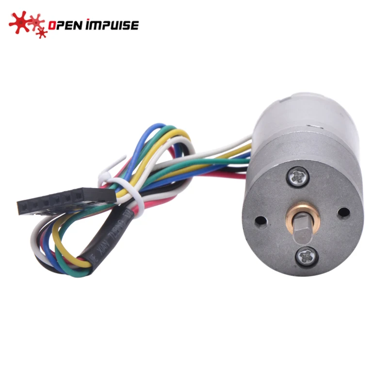JGA25 371 DC 8.6 RPM at 12 V мотор редуктор с датчиком (8.6 об./мин. на В)|gearmotor with encoder|gearmotors