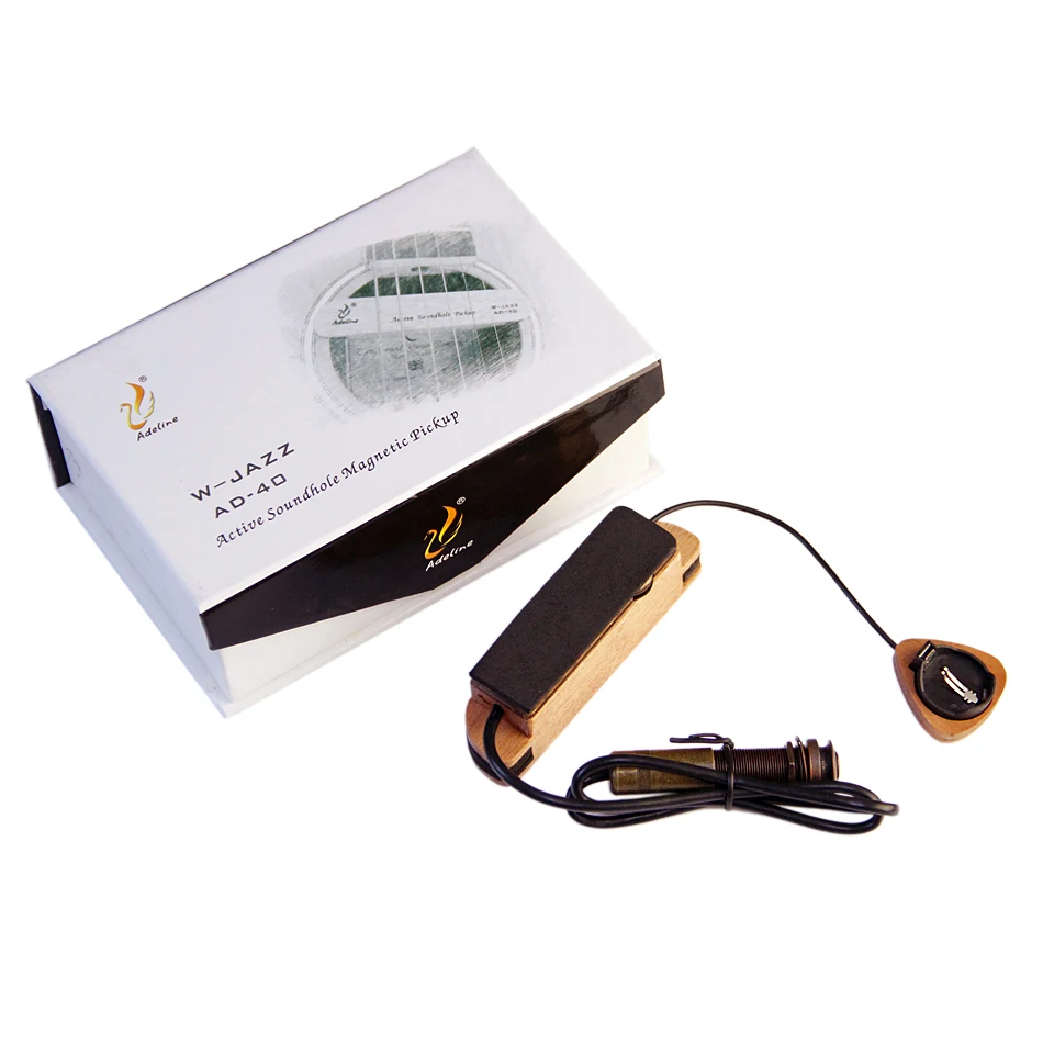 Guitar Sound Pickup Adeline W-JAZZ Series AD-40 Active Sound Hole Magnetic Pickup for Guitar guitar pick holder
Guitar Sound Pickup Adeline W-JAZZ Series AD-40 Active Sound Hole Magnetic Pickup for Guitar guitar pick holder