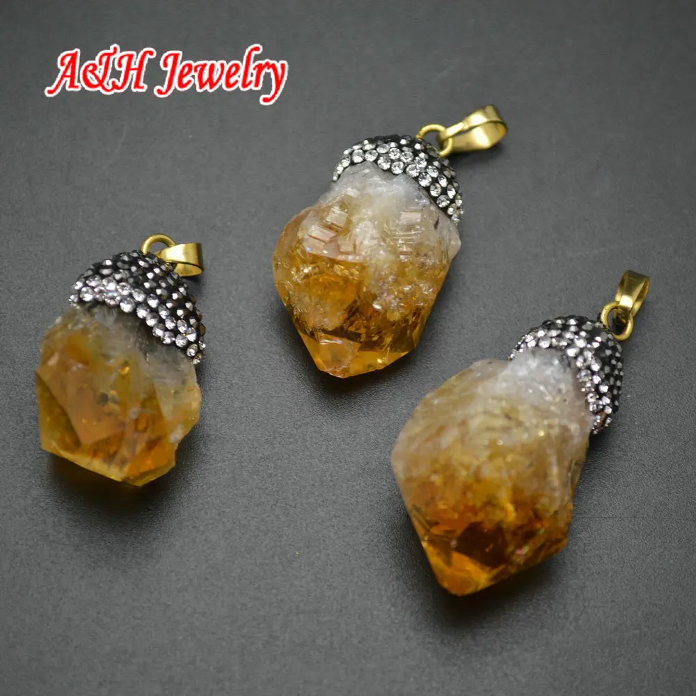 5pcs High Quality Natural Cirtine Crystal Point Shape Pendant Rhinestone Paved Fashion Women Jewelry Making Materials
5pcs High Quality Natural Cirtine Crystal Point Shape Pendant Rhinestone Paved Fashion Women Jewelry Making Materials