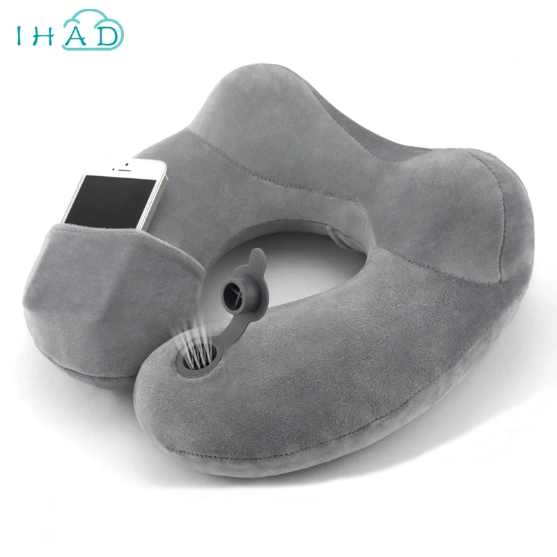 DIY blowing U shaped foldable portable pillow protect the neck used in travel car plane post office rest make neck more relax
DIY blowing U shaped foldable portable pillow protect the neck used in travel car plane post office rest make neck more relax