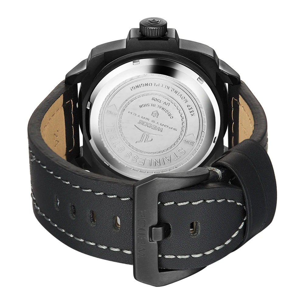 WEIDE Luxury Brand Men's Quartz Watches Men Fashion Casual Sports Clock Genuine Leather Military Wrist Watch relogio masculino
WEIDE Luxury Brand Men's Quartz Watches Men Fashion Casual Sports Clock Genuine Leather Military Wrist Watch relogio masculino