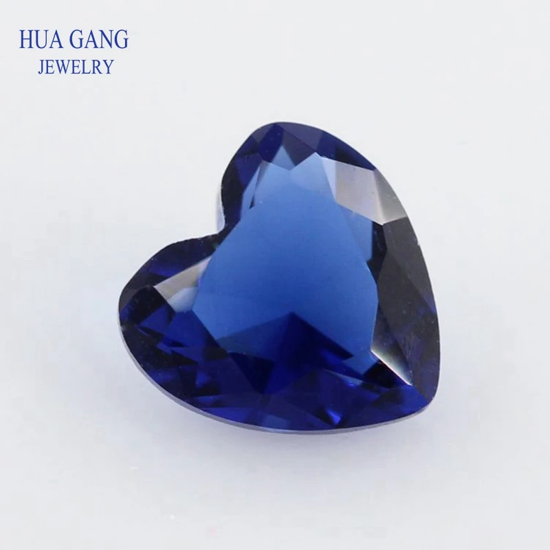 Blue Color Heart Shape Princess Cut Loose Glass Beads Synthetic Gems For Jewelry Size 3x3~15x15mm Free Shipping
Blue Color Heart Shape Princess Cut Loose Glass Beads Synthetic Gems For Jewelry Size 3x3~15x15mm Free Shipping