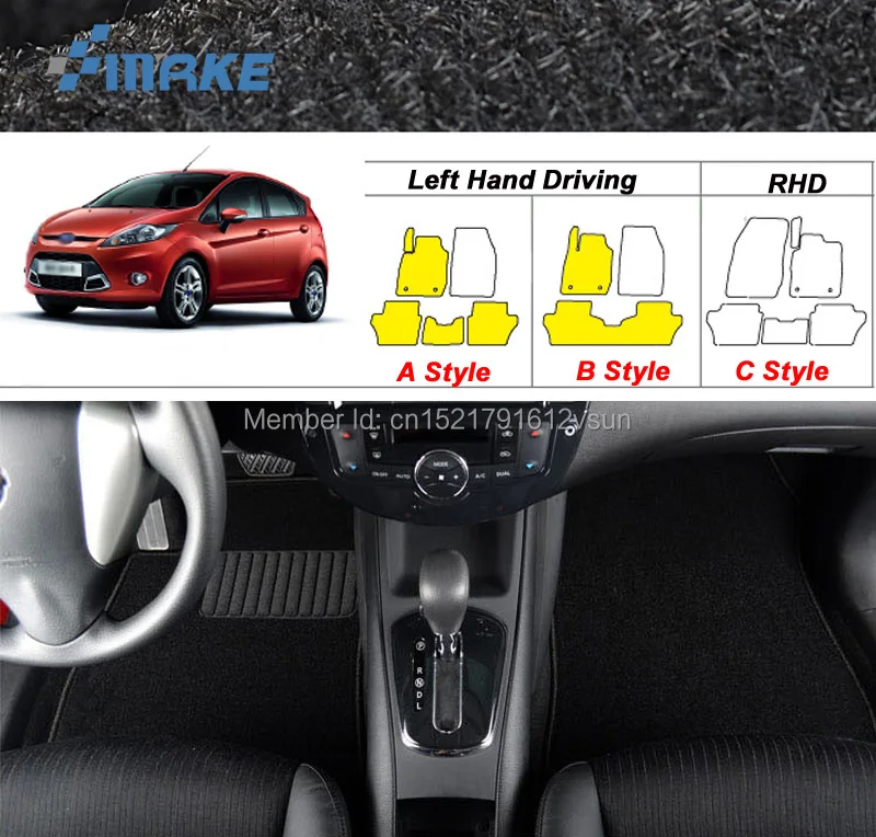 Автомобильные коврики smRKE для Ford Fiesta 2009-2017, коврики, Противоскользящие коврики из гидрофильного волокна, передние и задние, полный комплект ...
Автомобильные коврики smRKE для Ford Fiesta 2009-2017, коврики, Противоскользящие коврики из гидрофильного волокна, передние и задние, полный комплект ...