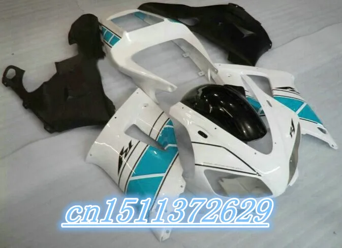 Dor-black white blue fairings set for 1998 1999 YZF-R1 YZF R1 98 99 1998 1999 fairing kit D 
Dor-black white blue fairings set for 1998 1999 YZF-R1 YZF R1 98 99 1998 1999 fairing kit D
