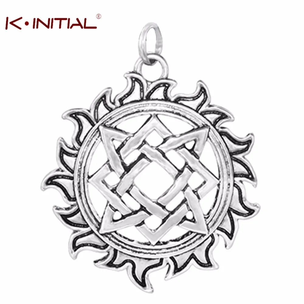 Kinitial Handmade Unisex Slavic talisman Charm Accessories For Women Svarog Square Charms Pendant Star Necklace Jewelry
Kinitial Handmade Unisex Slavic talisman Charm Accessories For Women Svarog Square Charms Pendant Star Necklace Jewelry