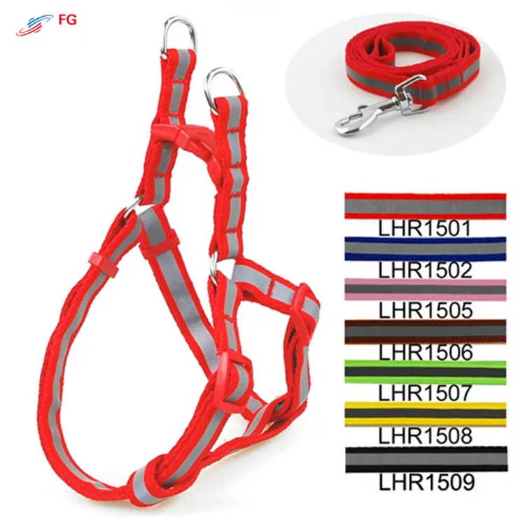 (5 Pieces/Lot)Pet Harness Nylon Adjustable Safety Chest Vest Reflective Dog Puppy Harness Leash Lead
(5 Pieces/Lot)Pet Harness Nylon Adjustable Safety Chest Vest Reflective Dog Puppy Harness Leash Lead