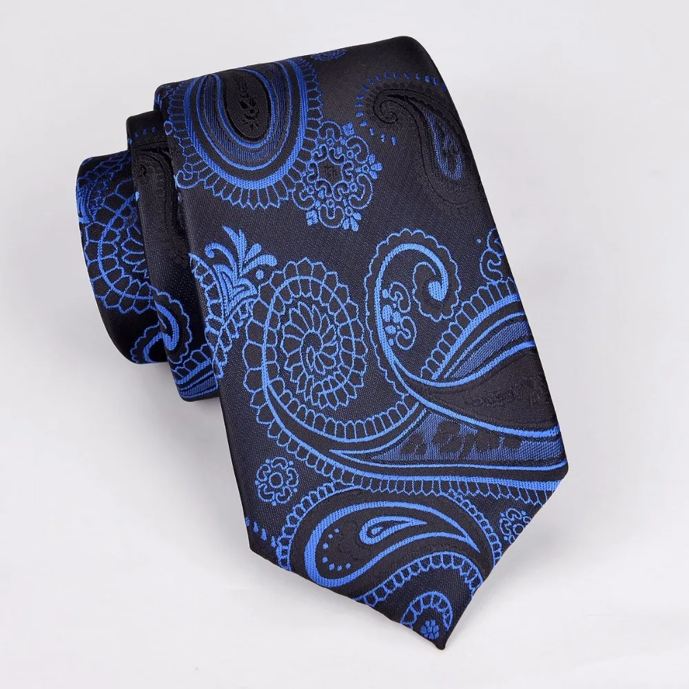 New Men`s Tie Blue Paisley Jacquard Woven Necktie Gravata For Men Formal Wedding Party Business 8cm 100% Polyester
New Men`s Tie Blue Paisley Jacquard Woven Necktie Gravata For Men Formal Wedding Party Business 8cm 100% Polyester