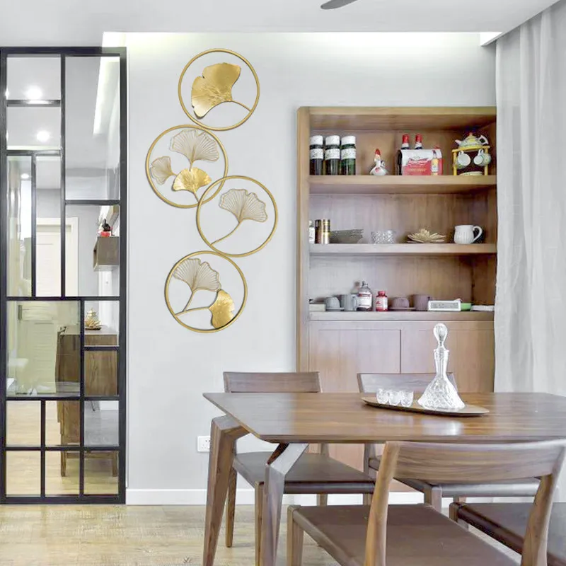 Modern Wrought Iron Ginkgo Leaf Wall Hanging Mural Ornaments Home Livingroom Wall Sticker Decoration Office Accessories Crafts
Modern Wrought Iron Ginkgo Leaf Wall Hanging Mural Ornaments Home Livingroom Wall Sticker Decoration Office Accessories Crafts