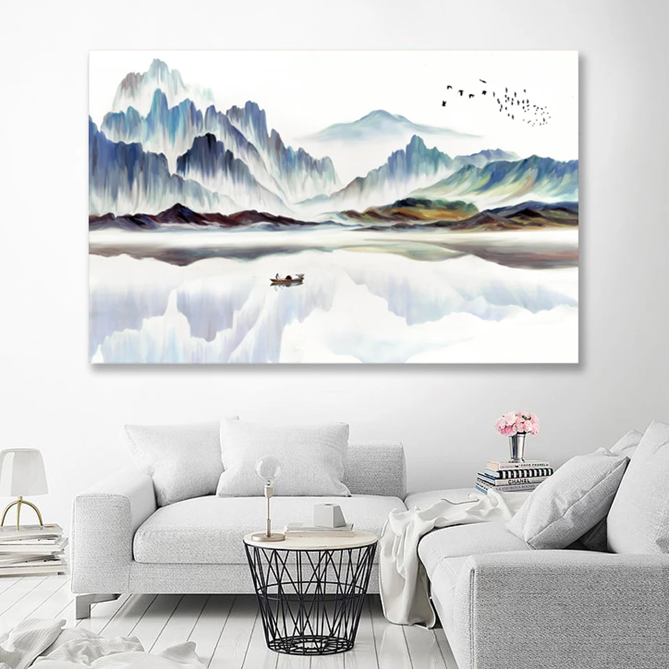 Mountain Fog Fly Bird Landscape Canvas Painting Abstract Large Size Poster Minimalist Nordic Posters and Prints Wall Art Chinese
Mountain Fog Fly Bird Landscape Canvas Painting Abstract Large Size Poster Minimalist Nordic Posters and Prints Wall Art Chinese