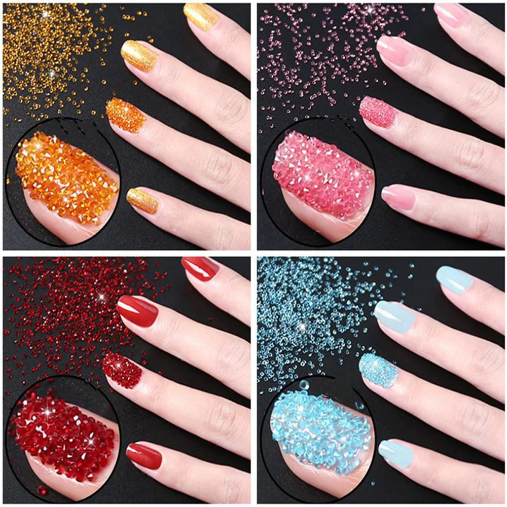 1.1mm 1440pcs New Arrive Round Cubic Beauty Glitter Glass Copy Zirconia Stones AAA Grade For 3D Nails Art Design Decoration
1.1mm 1440pcs New Arrive Round Cubic Beauty Glitter Glass Copy Zirconia Stones AAA Grade For 3D Nails Art Design Decoration