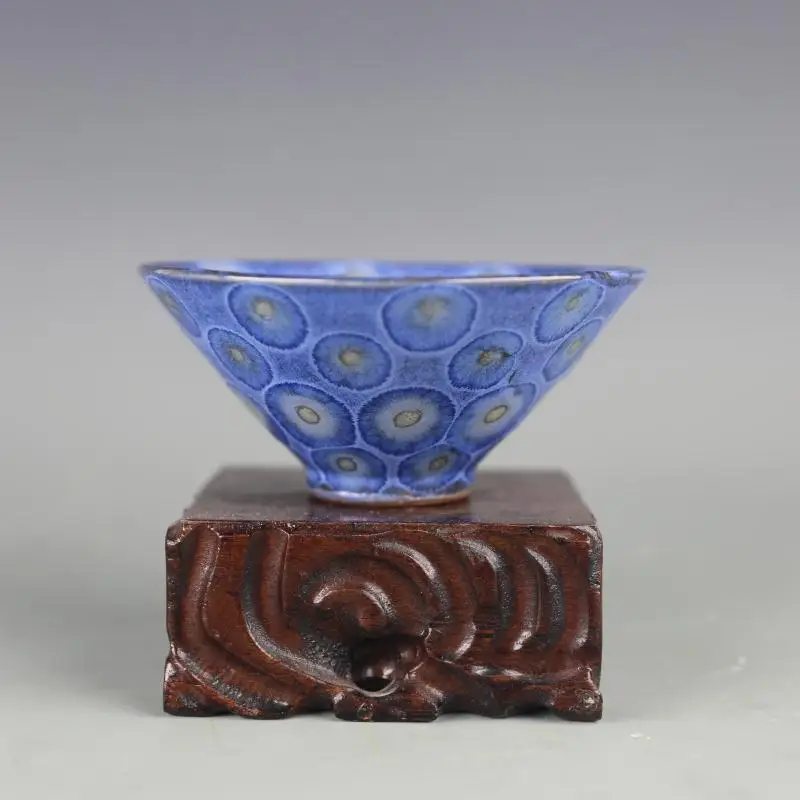 Женская фарфоровая чаша династии SongDynasty, синяя чаша для шляп Jian, украшение для дома, поделки ручной работы/Коллекция
Женская фарфоровая чаша династии SongDynasty, синяя чаша для шляп Jian, украшение для дома, поделки ручной работы/Коллекция
