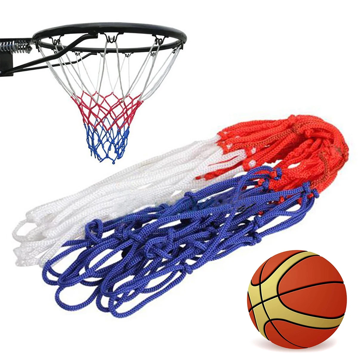 Mayitr Basketball Training Standard Basketball Mesh Nylon Thread Goal Hoop Net Outdoor Hanging Rim Backboard
Mayitr Basketball Training Standard Basketball Mesh Nylon Thread Goal Hoop Net Outdoor Hanging Rim Backboard