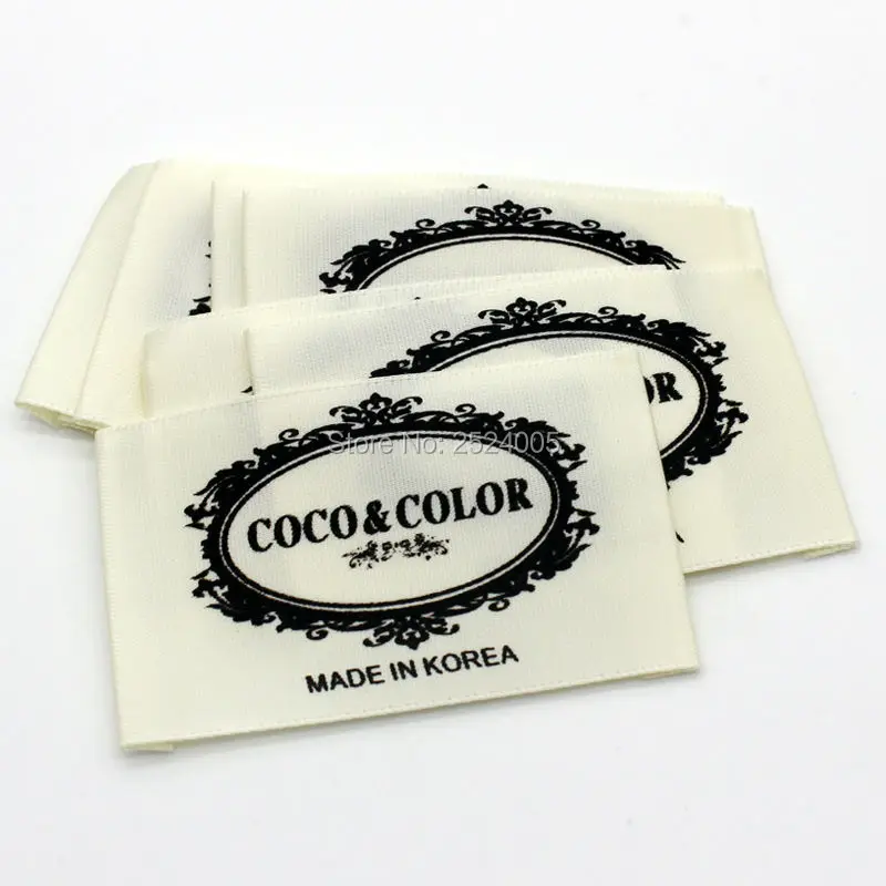 Free shipping custom clothing satin printed labels/shirt main labels/overcoat printed woven tags/dress labels 1000 pcs a lot
Free shipping custom clothing satin printed labels/shirt main labels/overcoat printed woven tags/dress labels 1000 pcs a lot