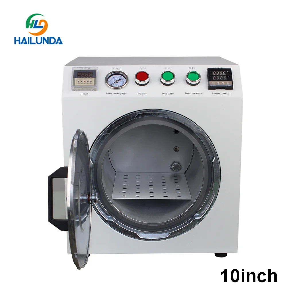 10inch Autoclave Air Bubble Removing Machine LCD Touch Screen Glass Refurbishment Debubble Equipment
10inch Autoclave Air Bubble Removing Machine LCD Touch Screen Glass Refurbishment Debubble Equipment