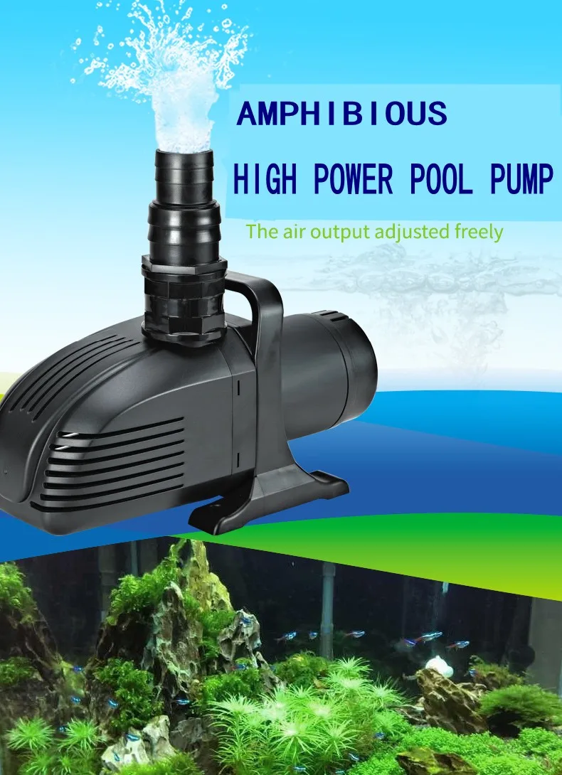SOBO WP-30000DW насос для бассейна с большим потоком бесшумный KOI Fish Pond Циркуляционный